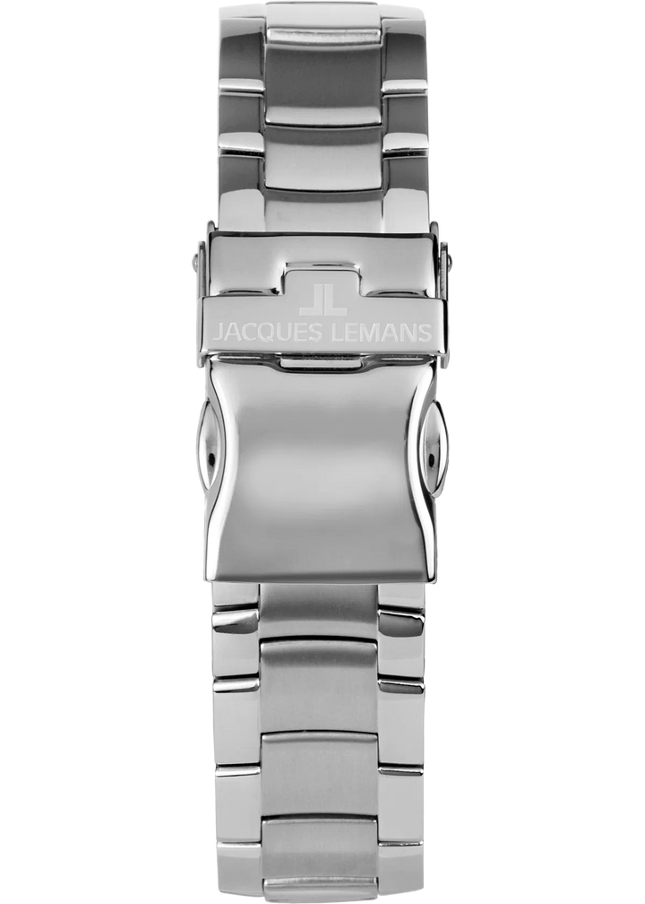 Jacques Lemans Derby 1-2197G - Elegante Herren Quarzuhr mit blauem Zifferblatt