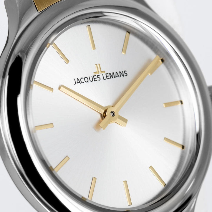 Jacques Lemans Milano 1-2208D - Elegante Damen Quarzuhr IP-Gold 30mm