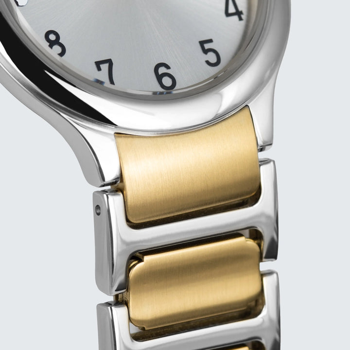 Jacques Lemans Milano 1-2208F - Elegante Damen Quarzuhr IP-Gold 30mm
