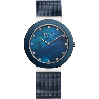 Bering Ceramic silber/blau, 11435-387
