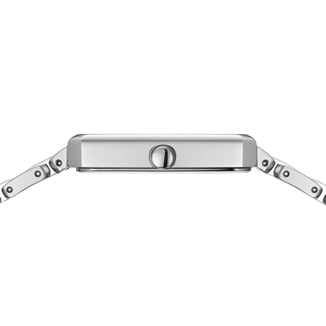 BERING Classic Damenuhr 17423-754 – Edelstahl, Keramik, silber glänzend