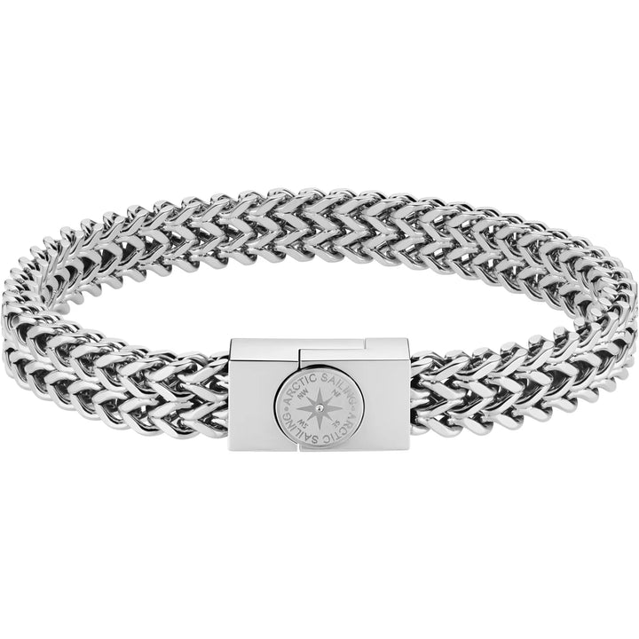 BERING Everyday Classic Herrenarmband aus Edelstahl, silberfarben