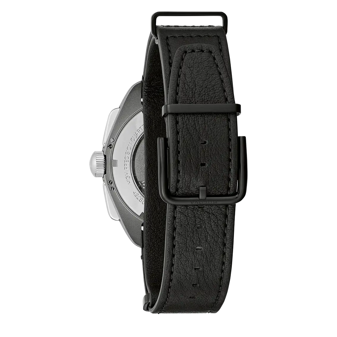 Bulova Lunar Pilot 96A312 - Limitierte Mondlandungs-Uhr mit Meteoriten-Zifferblatt