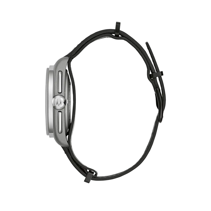 Bulova Lunar Pilot 96A312 - Limitierte Mondlandungs-Uhr mit Meteoriten-Zifferblatt