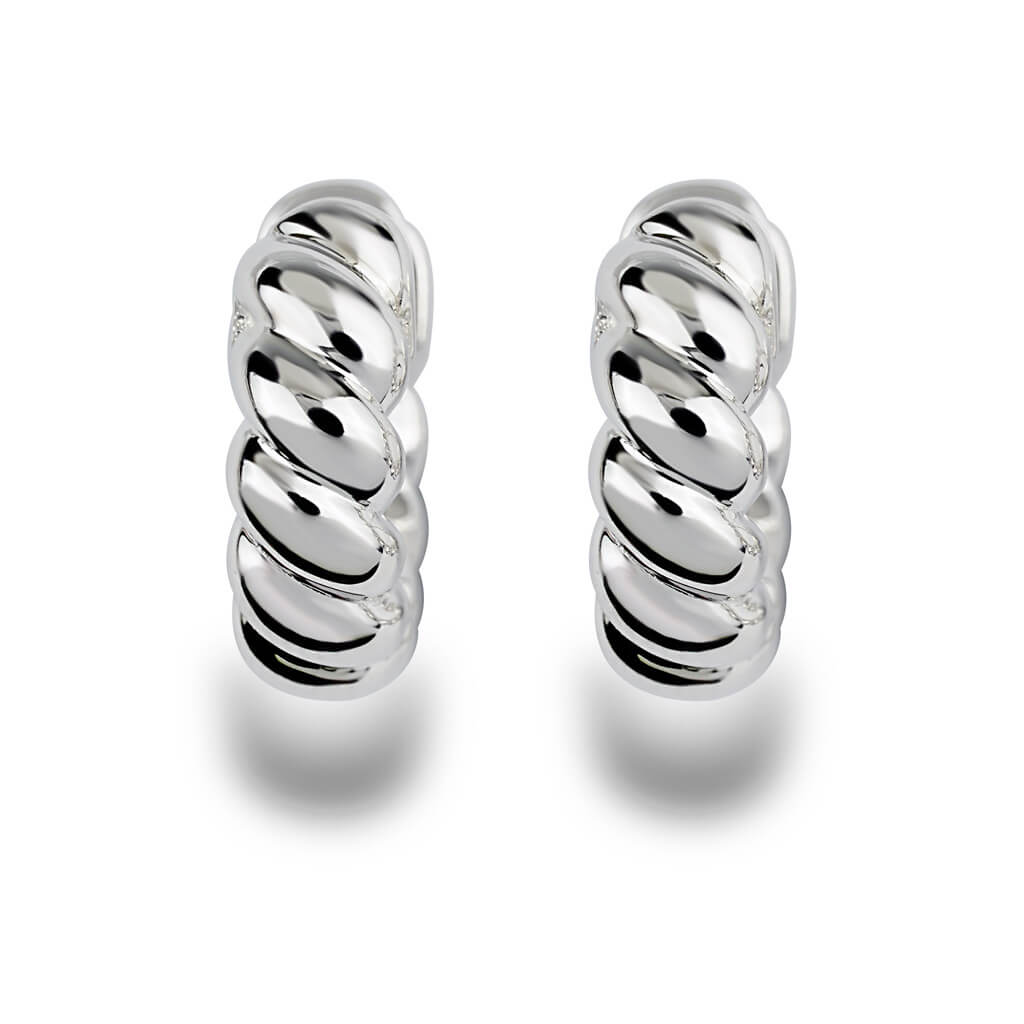 Creolen Sterlingsilber poliert