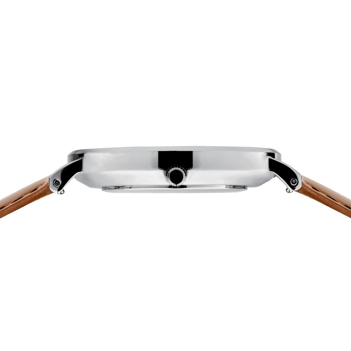 Bering Classic Herrenuhr Silber 14040-508 | Grünes Zifferblatt & Saphirglas