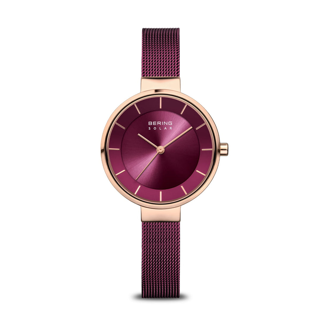 Bering Solar Roségold 14631-969 | Perlmutt Lila & Nachhaltig