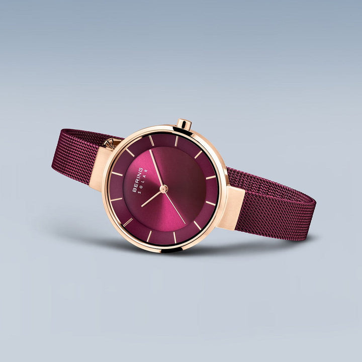 Bering Solar Roségold 14631-969 | Perlmutt Lila & Nachhaltig