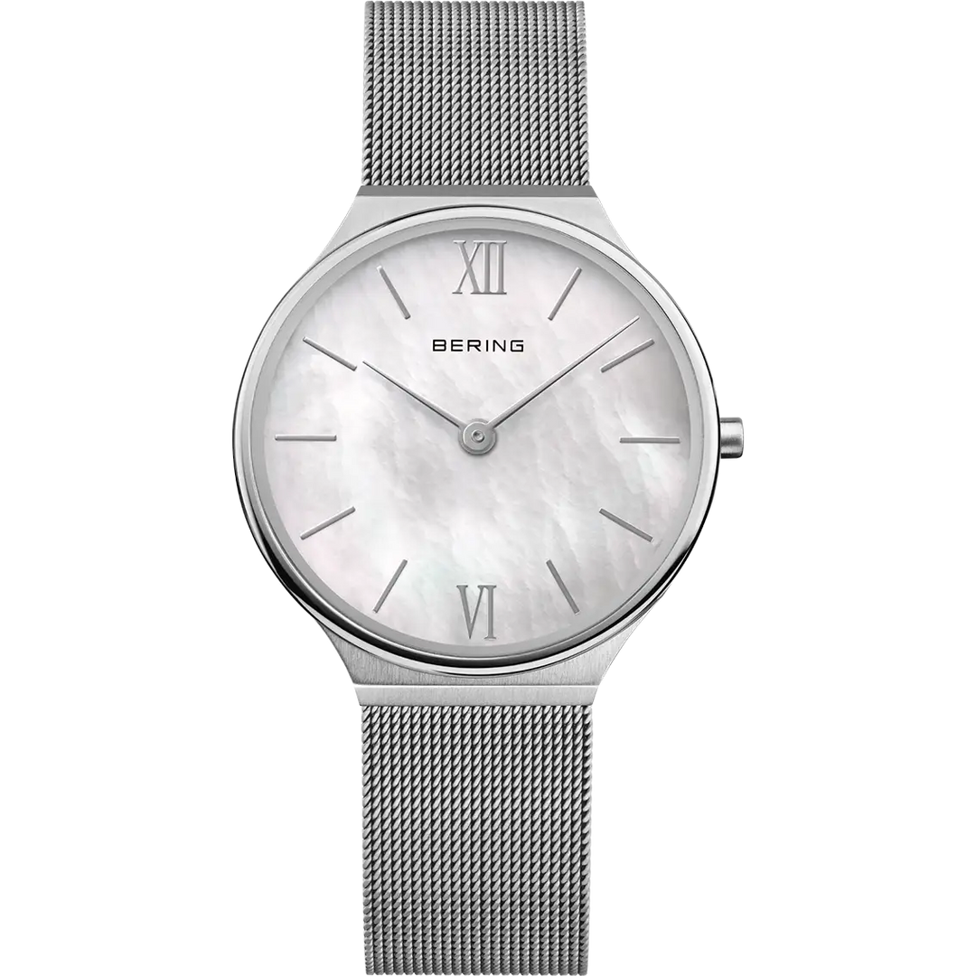 Bering Ultra Slim Damenuhr 18434-000 - Silber poliert/gebürstet