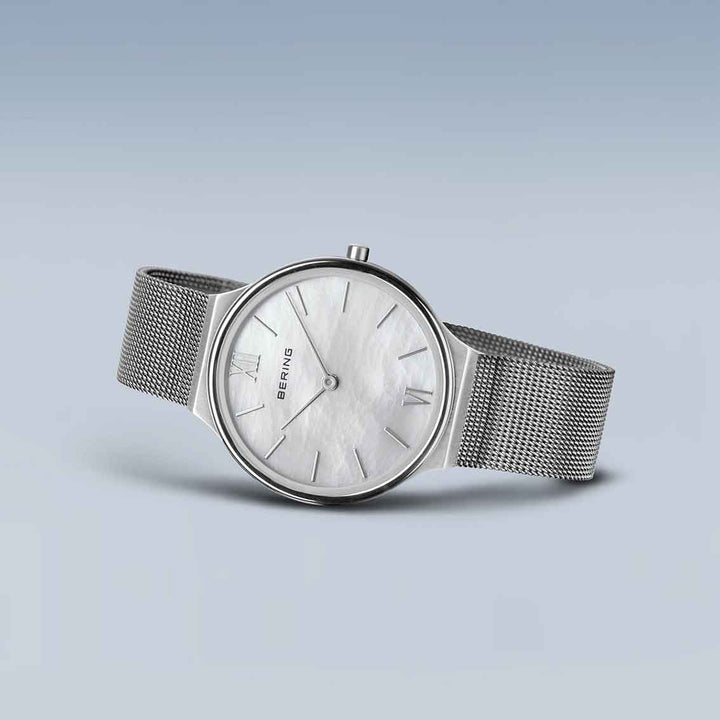 Bering Ultra Slim Damenuhr 18434-000 - Silber poliert/gebürstet