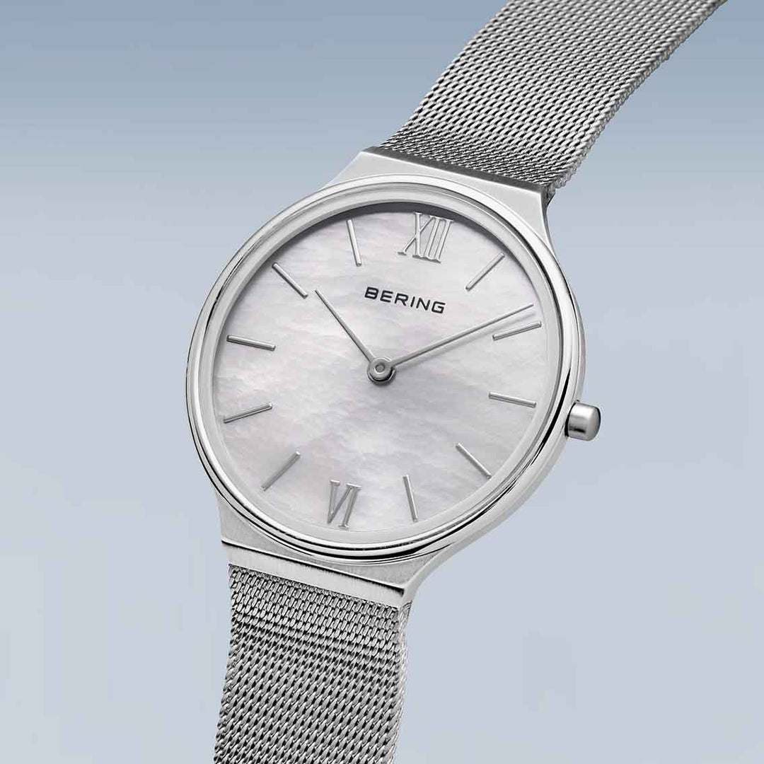 Bering Ultra Slim Damenuhr 18434-000 - Silber poliert/gebürstet