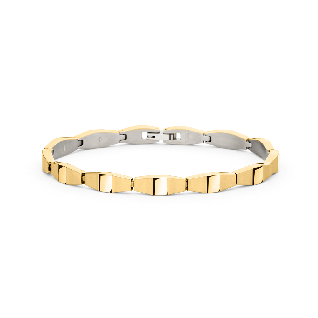 Boccia Titan Armband vergoldet 20 cm – Eleganter Armschmuck für Damen