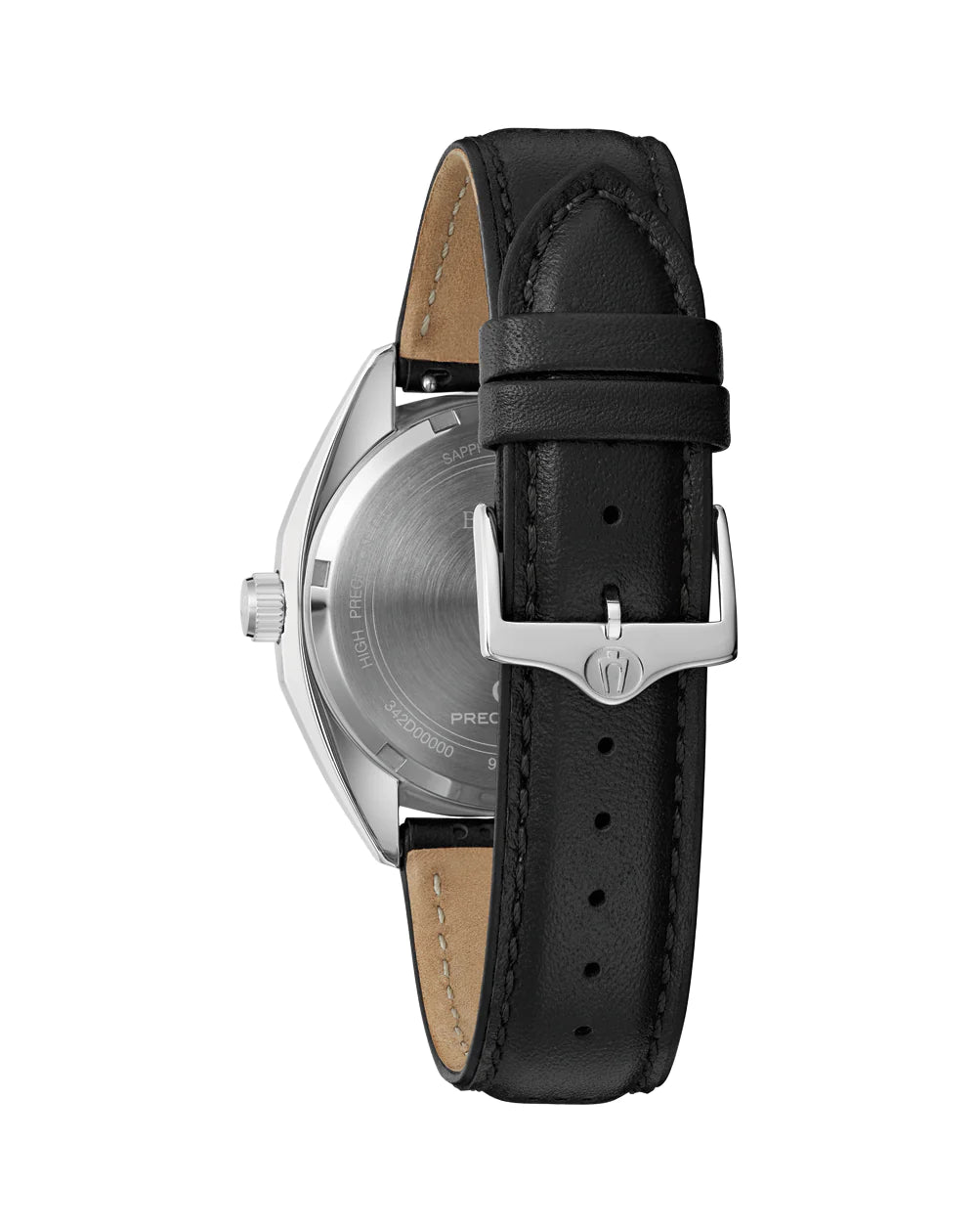 Bulova Jet Star 96B414 Automatik - Herrenuhr mit Glasboden & blauem Zifferblatt