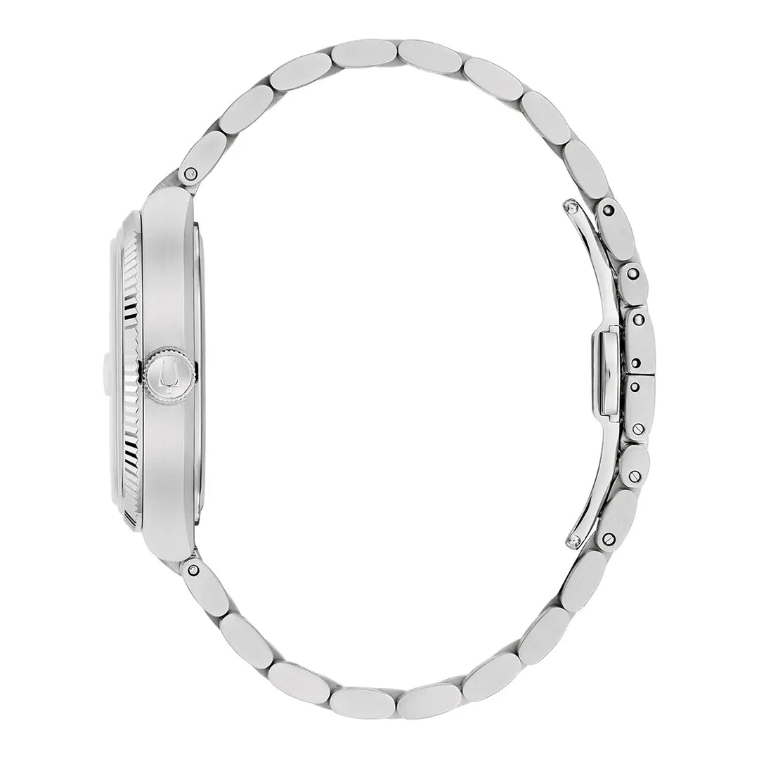 Bulova Super Seville 96B440 - Herrenuhr mit blauem Zifferblatt & Saphirglas