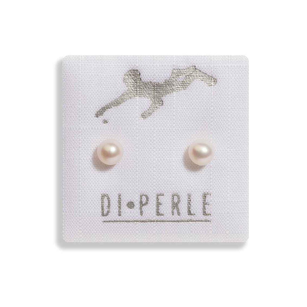 Ohrstecker Süsswasser, 4,5 - 5 mm