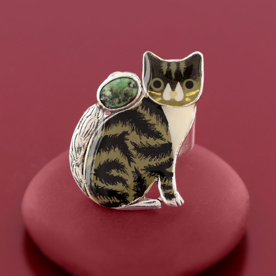 Taratata Ring Tabby – Ring mit Katzenmotiv
