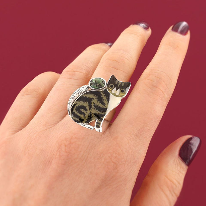 Taratata Ring Tabby – Ring mit Katzenmotiv
