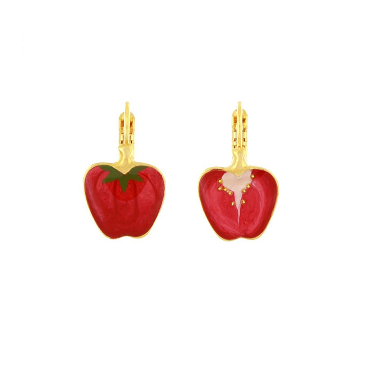 Taratata Ohrringe Paprika Rot – Sommerlicher Statement-Schmuck