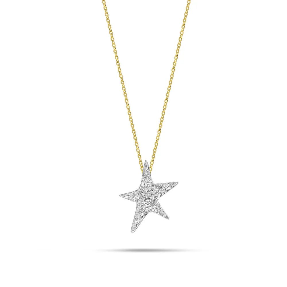 Halskette, Sterlingsilber vergoldet "Make a wish III" M-473