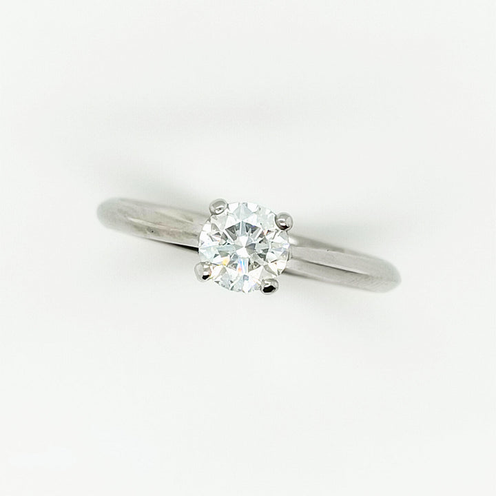 Solitär-Ring Platin mit 0,60 ct Brillant