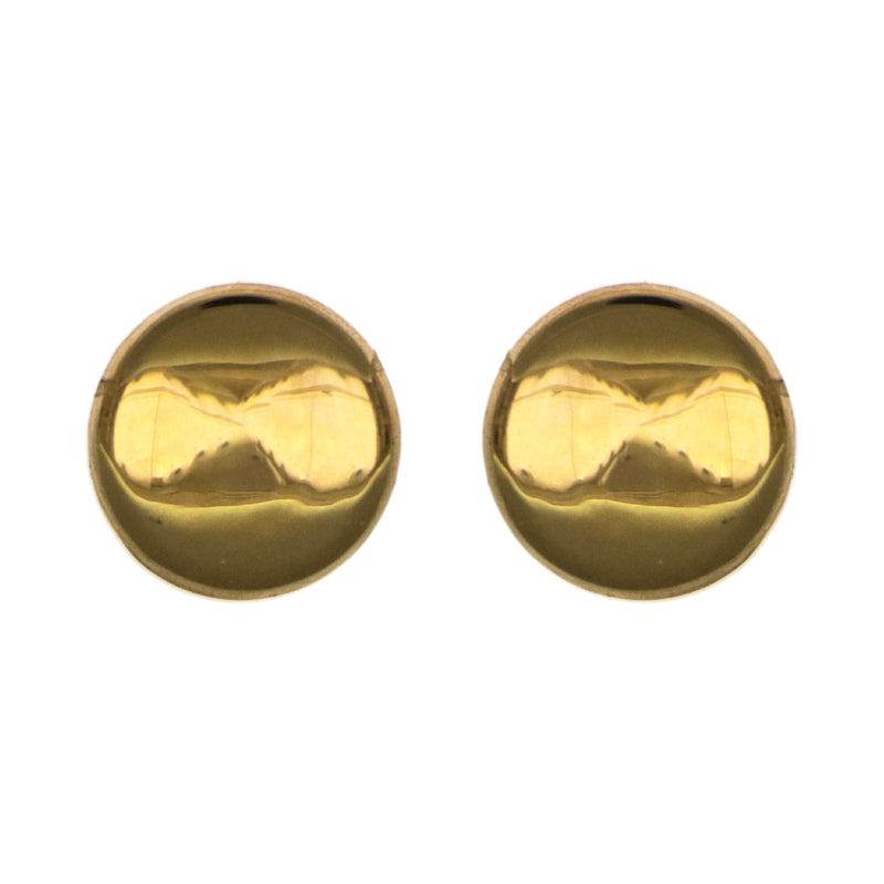 Ohrstecker Gelbgold | Rund 5,0 mm Echtgold