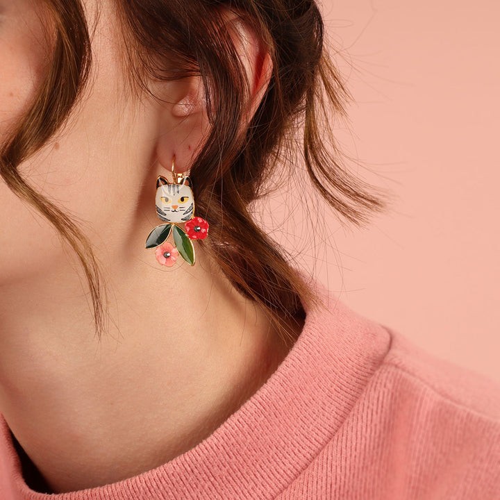 Taratata Ohrringe Billy Gelb - Modeschmuck mit Strass