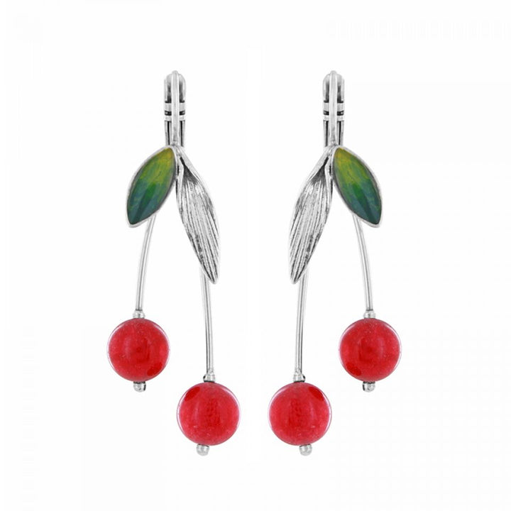 Taratata Ohrringe Cerise - Modeschmuck mit Aventurin