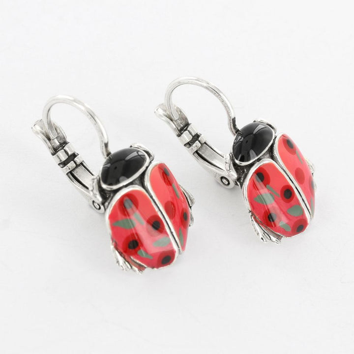 Taratata Ohrringe Cox Rot – sommerliche Ohrstecker mit Tiermotiv