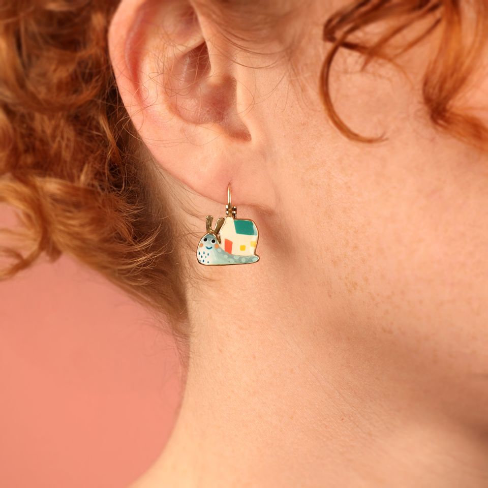 Taratata Ohrringe Sweet Home – Bunte Statement-Ohrringe