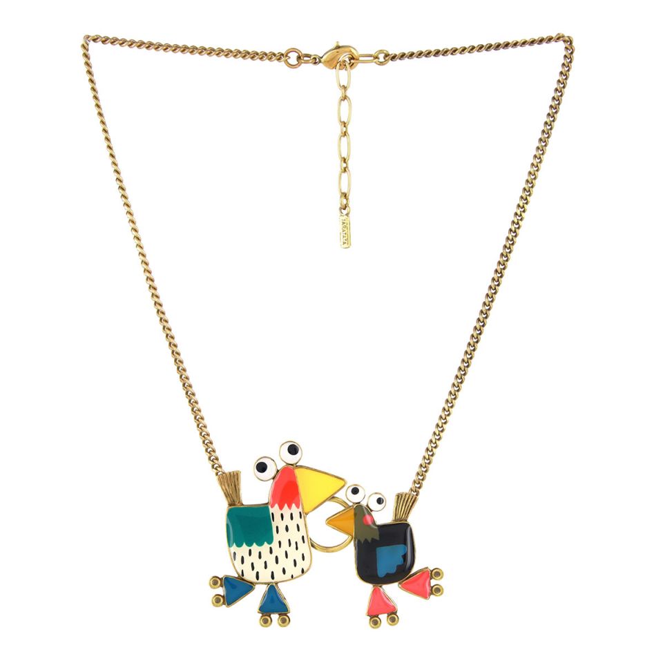 Taratata Halskette Roule Ma Poule – Bunte Statement-Kette