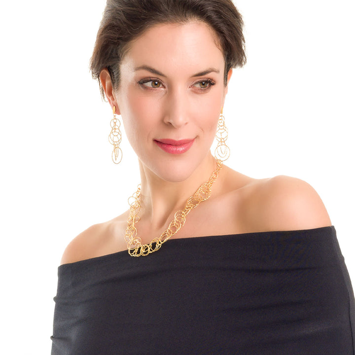 Collier Essenza Bronze Vergoldet | Bocarol