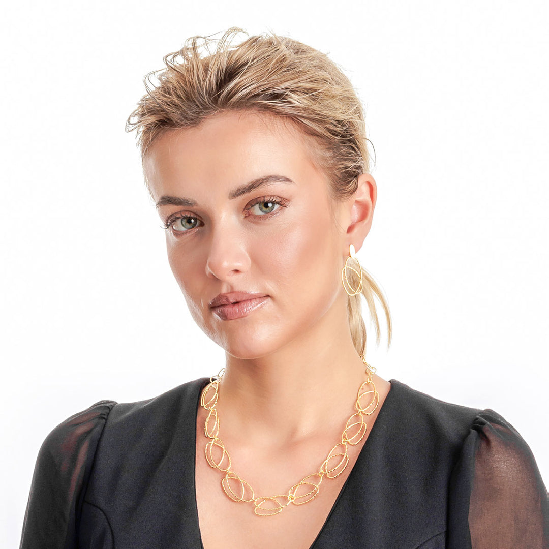 Collier Cucco Bronze vergoldet 50 cm