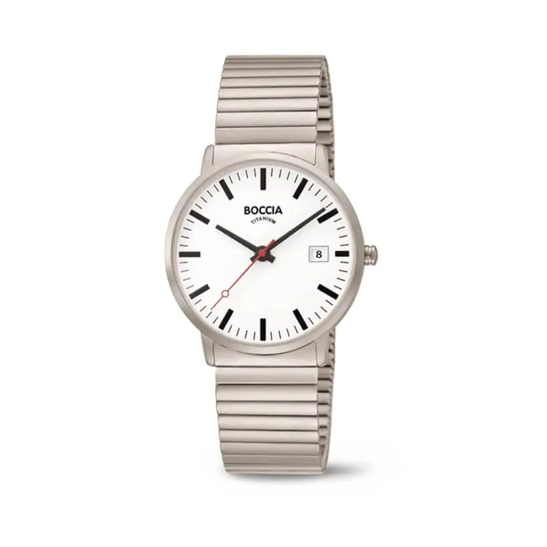 Boccia Herrenuhr Titan 3622-04 | Ultraleicht & Datumsanzeige