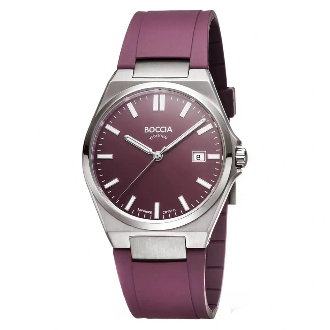 Boccia Herrenuhr Titan 3667-03 | Ultraleicht & Saphirglas