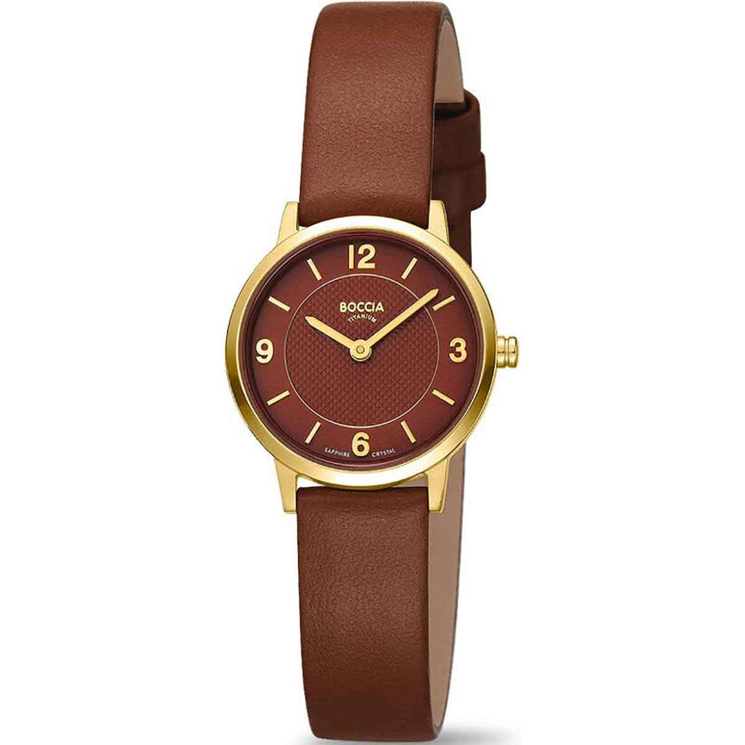 Boccia Damenuhr Titan 3371-02 | Ultraleicht & Saphirglas