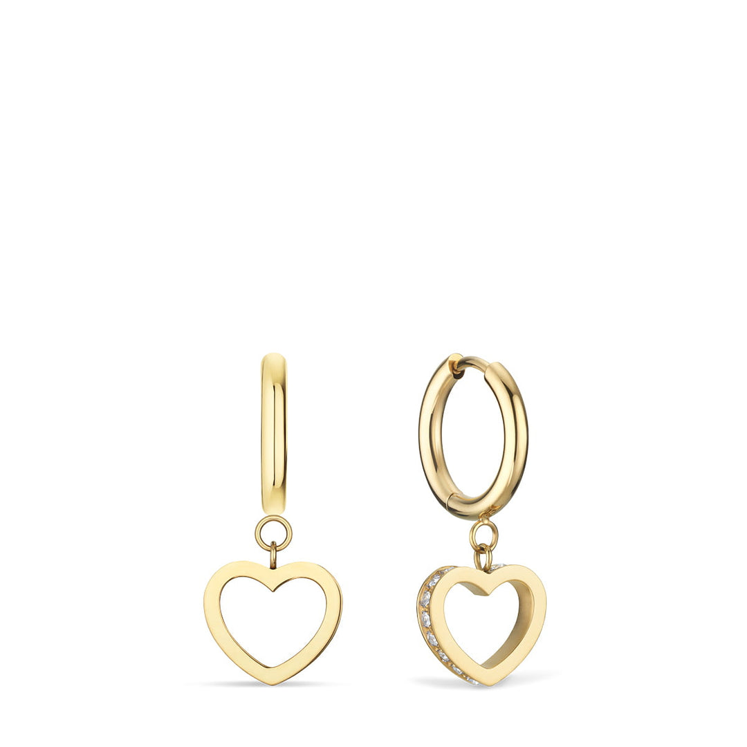 Bering Ohrringe Arctic Symphony, gold glänzend