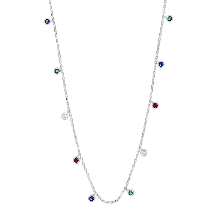 Joanli Nor rhodinierte Silber Halskette GIANOR 3mm 42+3cm - My Fine Jewellery