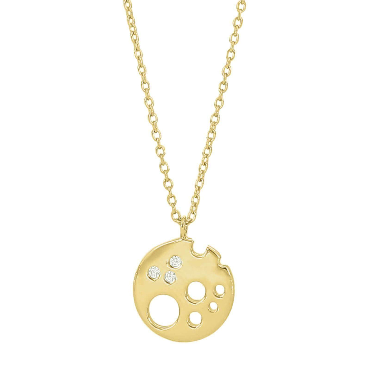 Joanli Nor vergoldete Halskette GRITHNOR 42 + 3cm - My Fine Jewellery