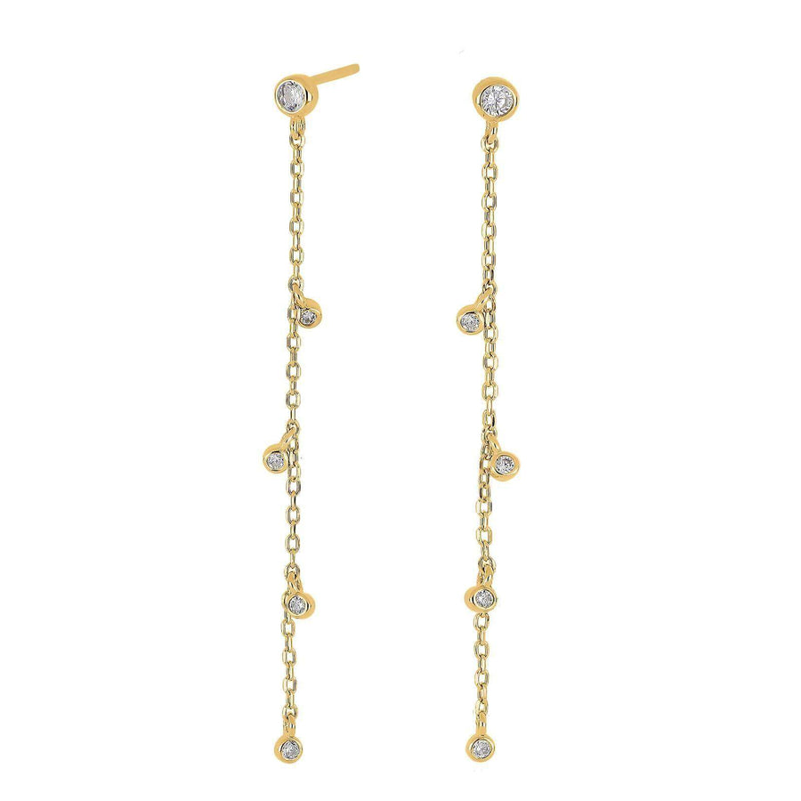 Joanli Nor vergoldete Ohrstecker GIANOR 55mm - My Fine Jewellery