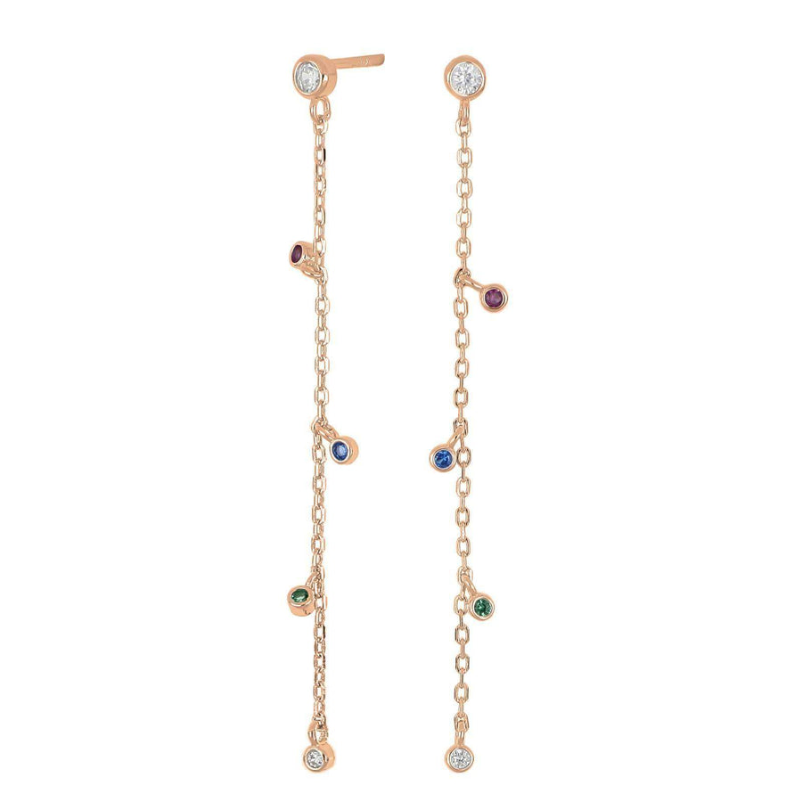 Joanli Nor rosévergoldete Ohrstecker GIANOR 55mm - My Fine Jewellery