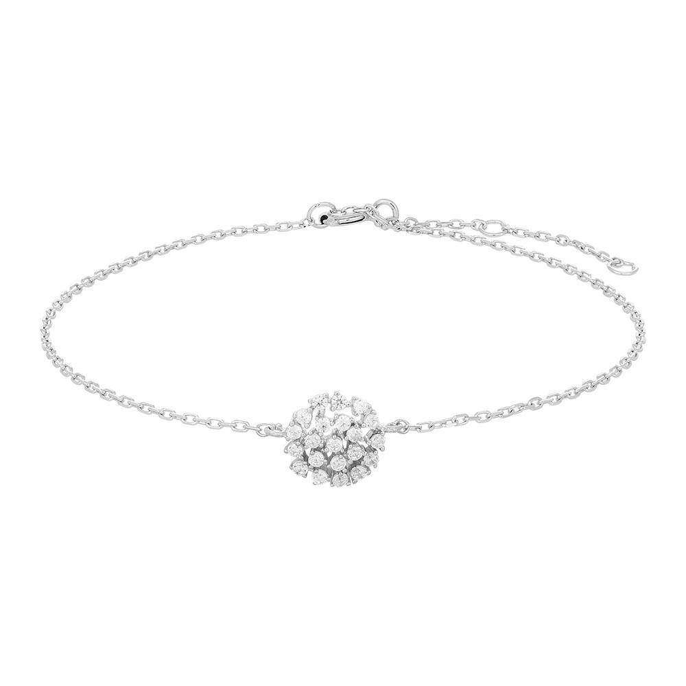 Joanli Nor rhodiniertes Armband DORA 8mm Silber - My Fine Jewellery