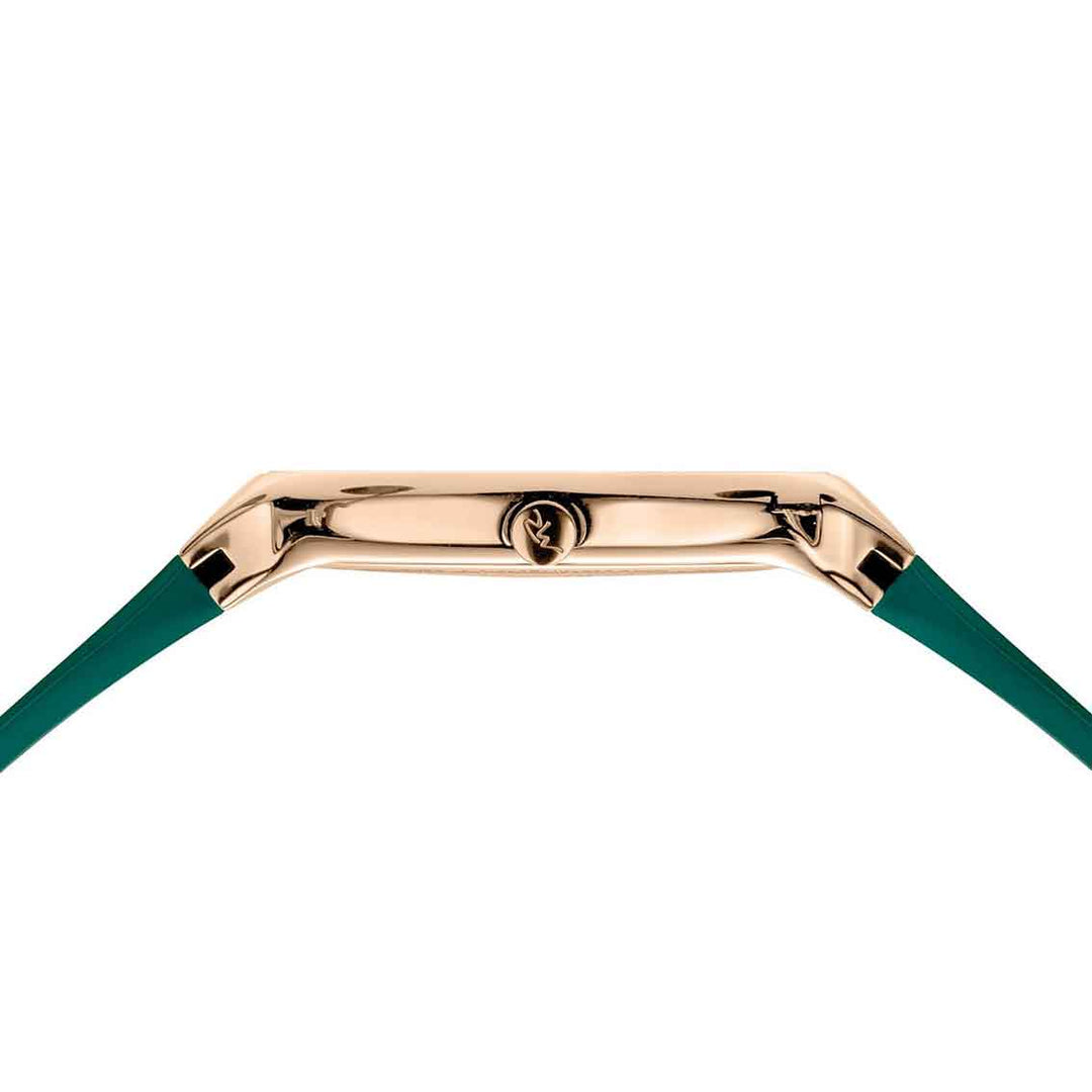 Bering Max René Damenuhr Roségold 15540-868 | Grün & Multifunktion