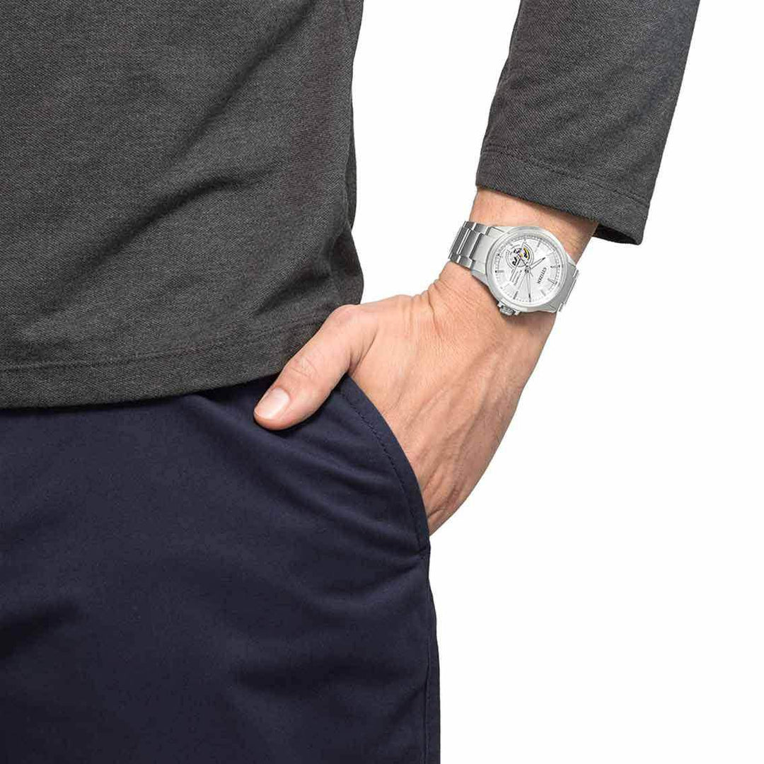 Citizen Herrenuhr Automatik NH9120-88A Super Titanium - My Fine Jewellery