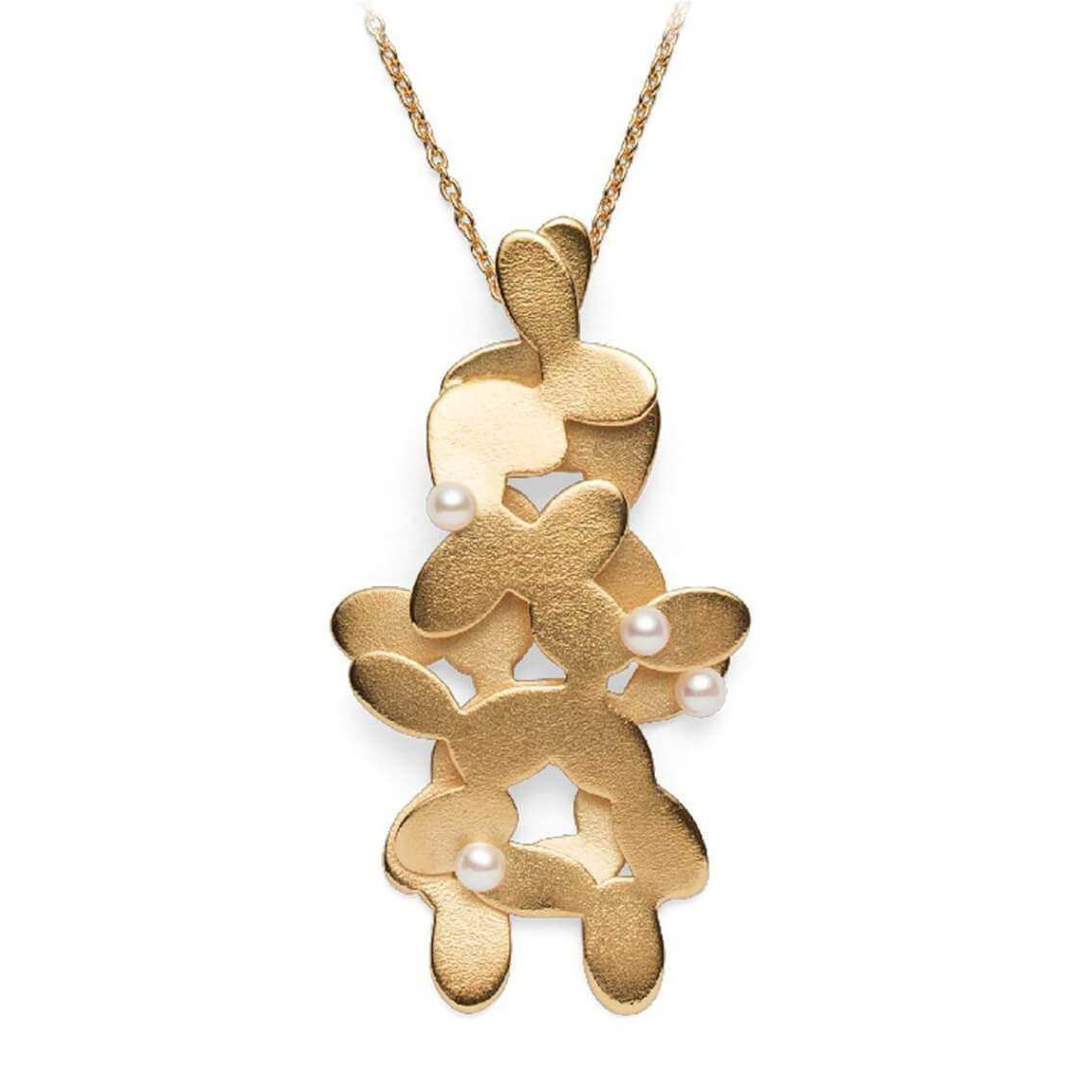 Bastian-Inverun Anhänger Sterlingsilber vergoldet 25620 - My Fine Jewellery