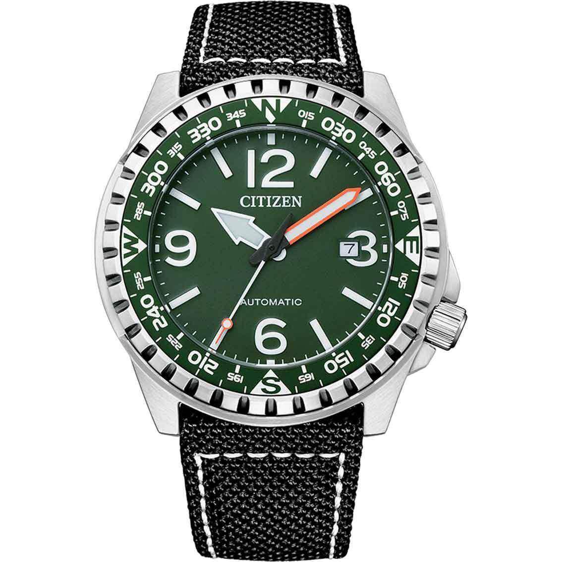 Citizen Mechanical Field NJ2198-16X Automatik Herrenuhr - My Fine Jewellery