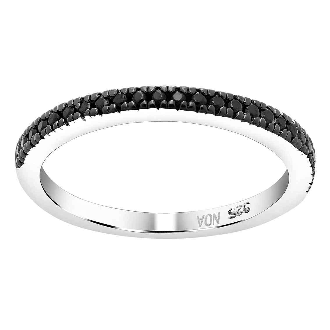 Joanli Nor rhodinierter Silber Ring ADINANOR - My Fine Jewellery
