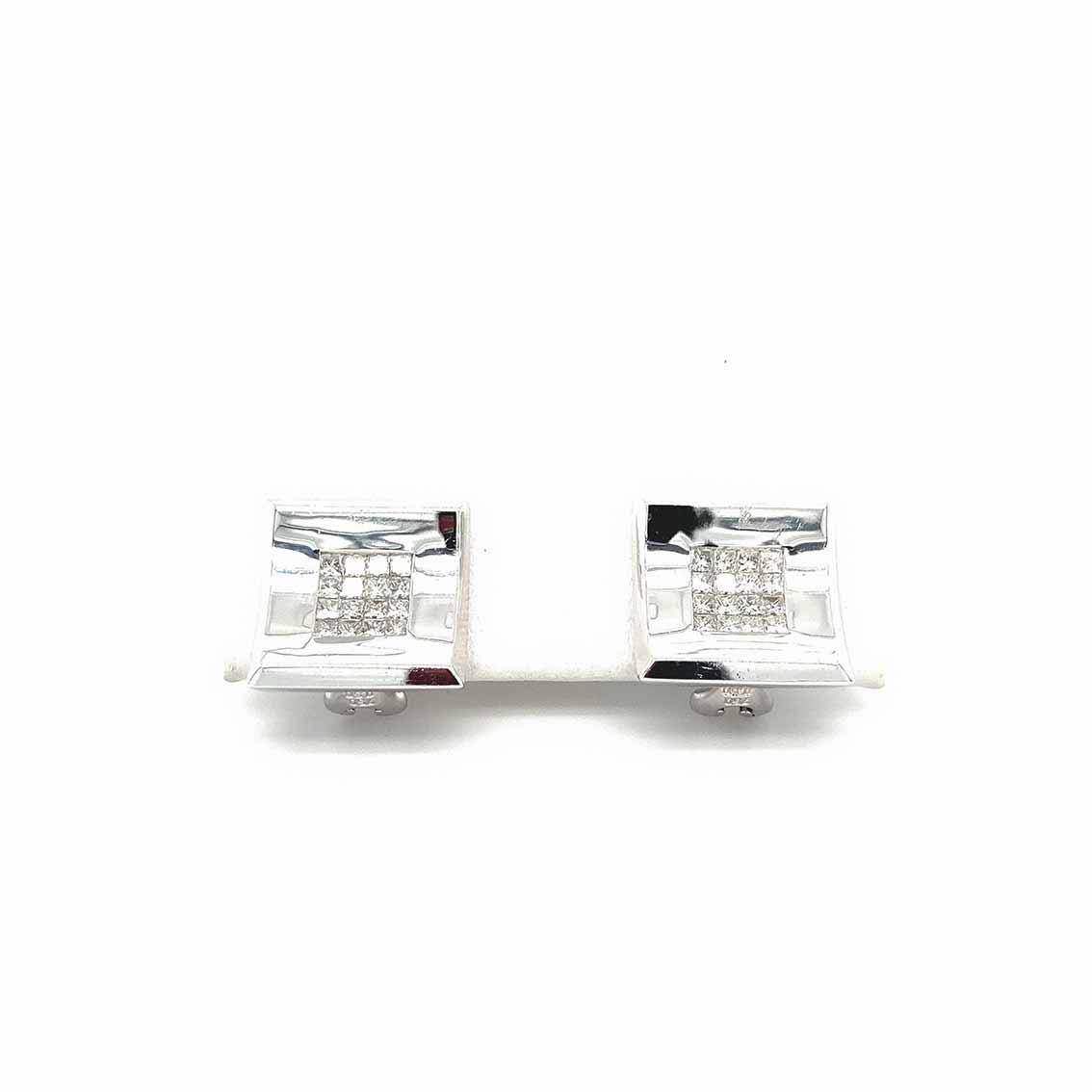 Ohrstecker, 750 Weißgold, Diamant - My Fine Jewellery