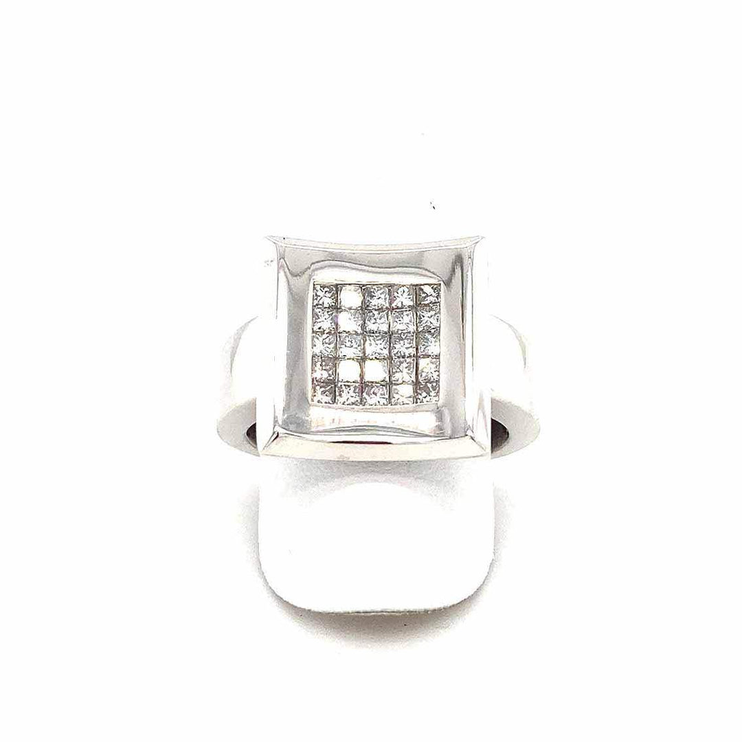 Damenring, 750 Weißgold, Diamant - My Fine Jewellery