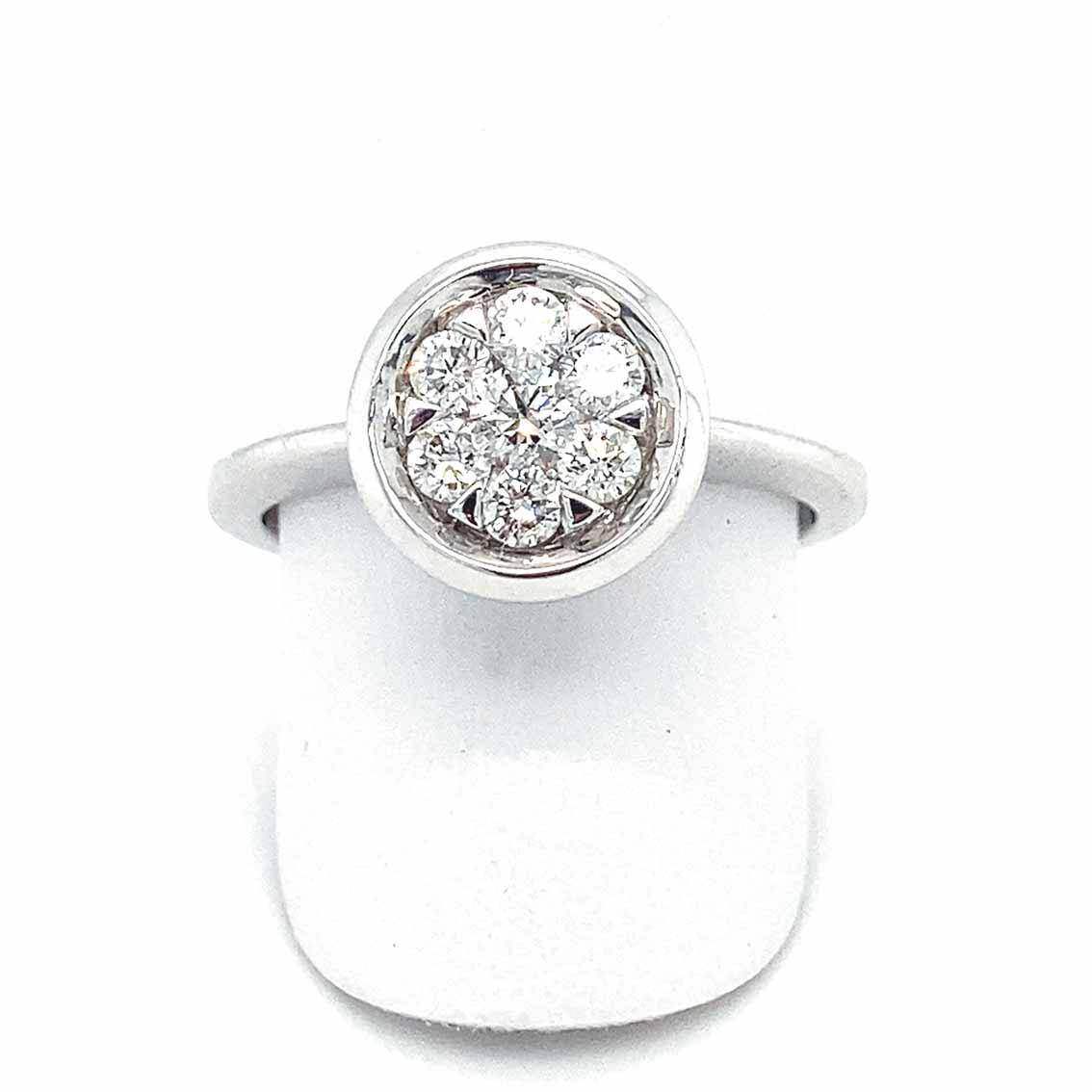 Brillantring, 585 Weißgold - My Fine Jewellery