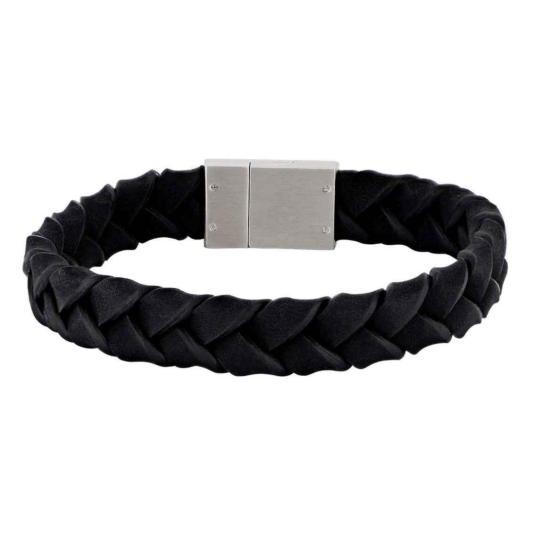 SON Armband schwarzes Kalbsleder 19cm - My Fine Jewellery